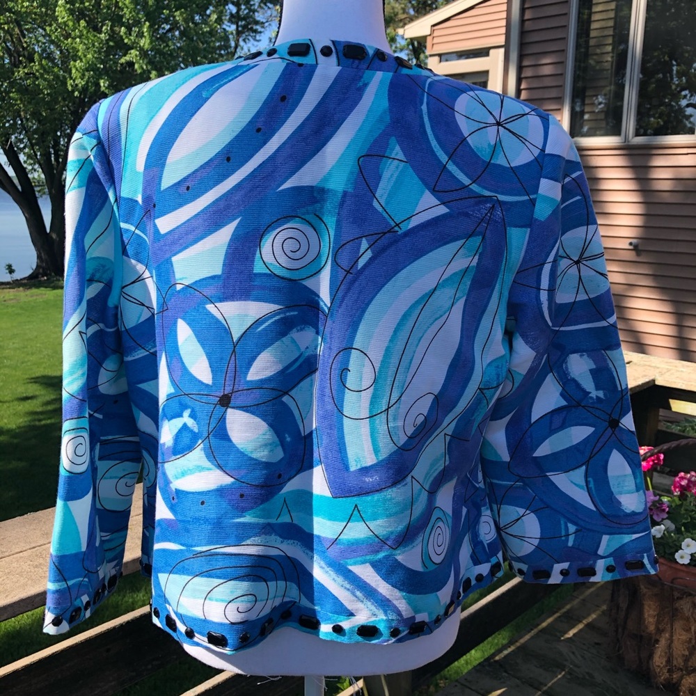 Sigrid Olsen Boxy Jacket - Picture 2 of 4